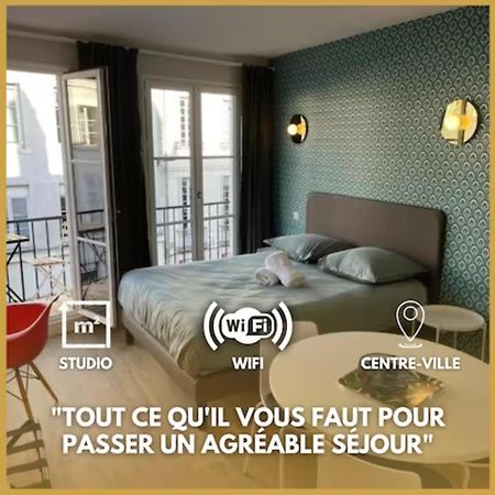 Apartamento Chaleureux Studio * Neuf * Hypercentre * Wifi * Orléans Exterior foto